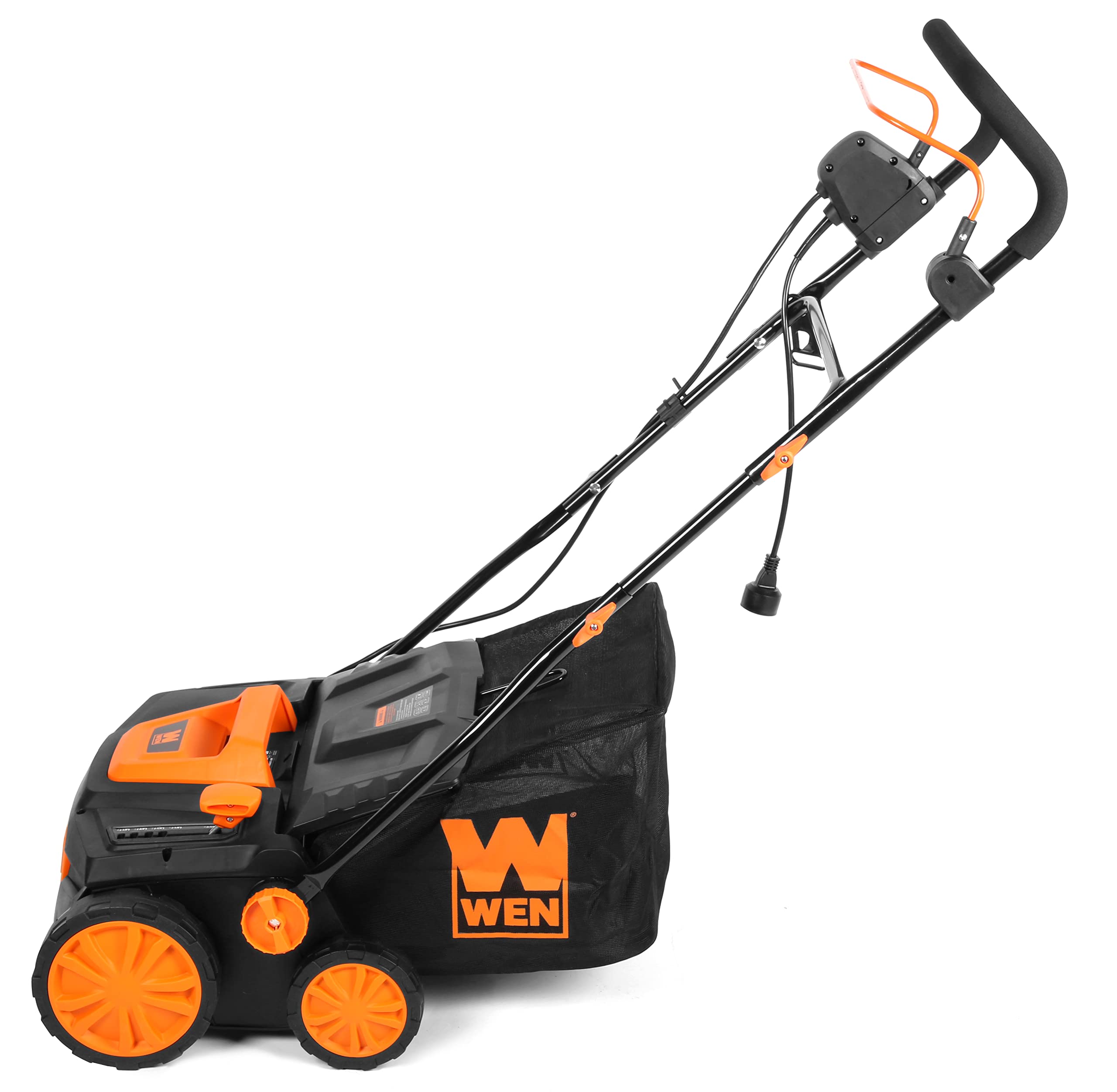WEN 15″ (38 cm) 13-Amp Corded Dethatcher & Scarifier with 12-Gallon (45 L) Collection Bag – Model DT1315 - Image 36