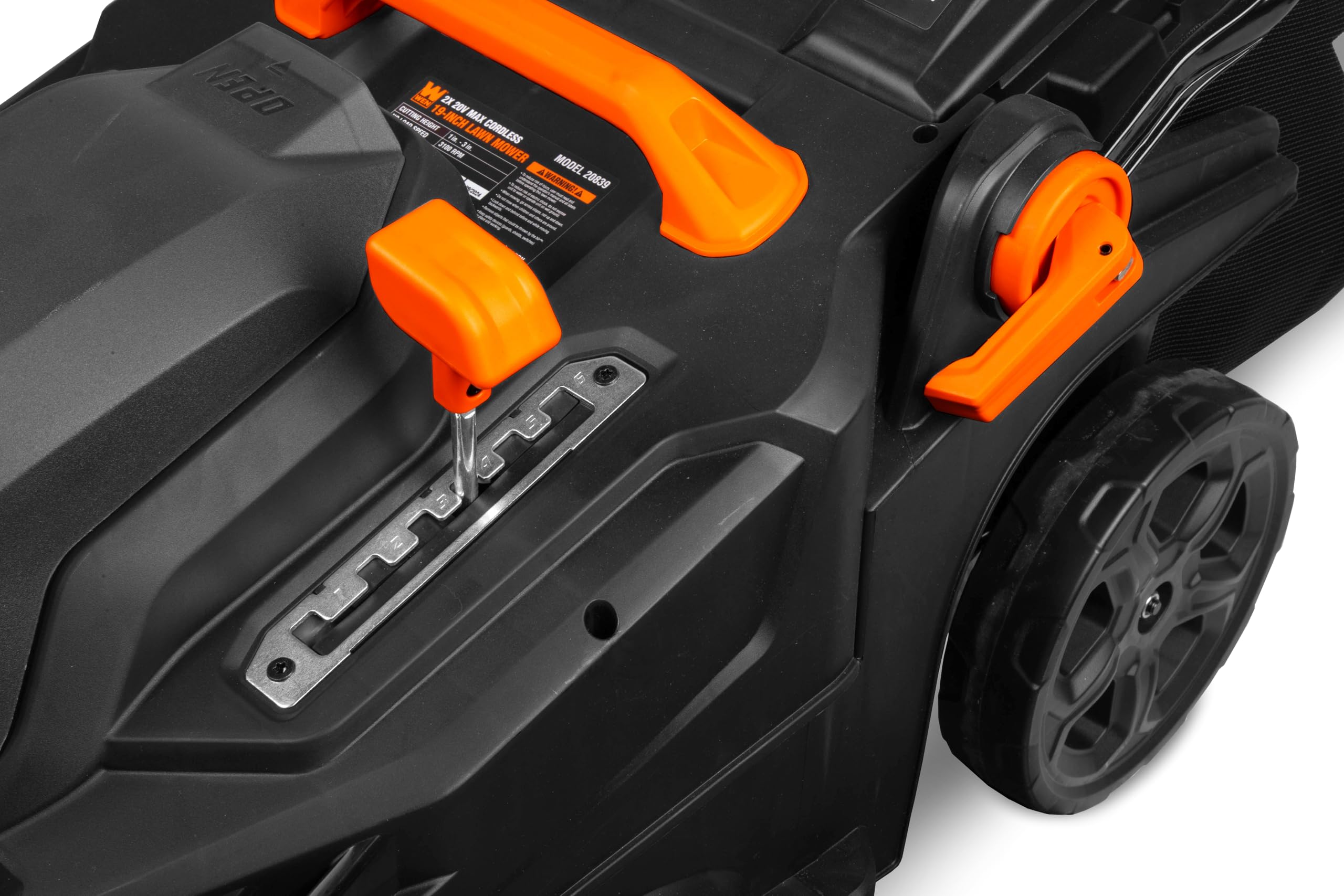 WEN 15″ (38 cm) 13-Amp Corded Dethatcher & Scarifier with 12-Gallon (45 L) Collection Bag – Model DT1315 - Image 27