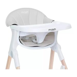 Baby Elegance Mash All in One Highchair Bundle White